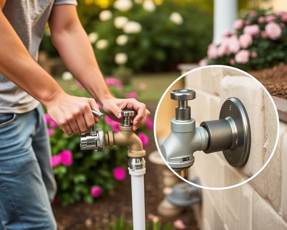 outdoor spigot lock