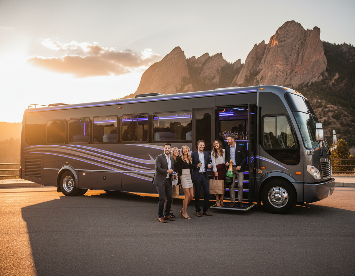 Niwot party bus and bus charter