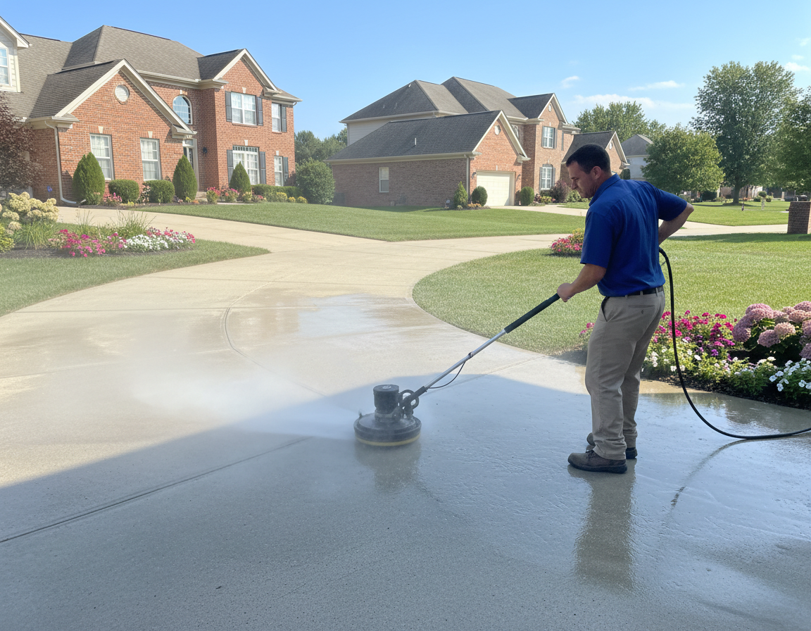pressure house washing in Lewis Center, OH