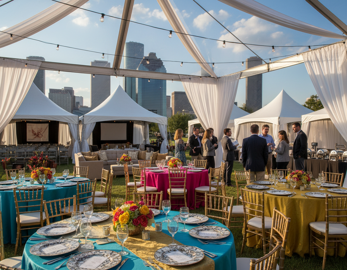 event tent for rent Houston