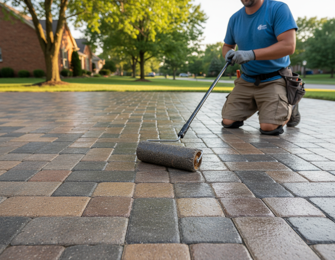 Concrete Paver Sealing In Westerville